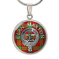 Clan Maxton Crest Pendant Necklace
