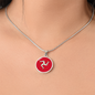 Manx Flag Necklace