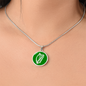 Irish Harp Necklace