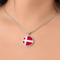 Danish Flag Necklace