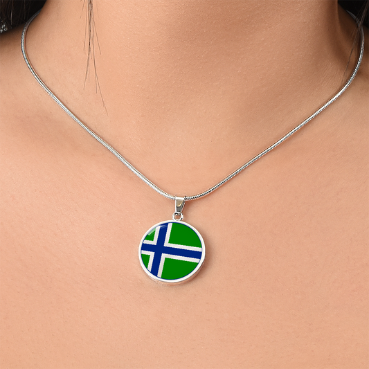 South Uist Flag Necklace