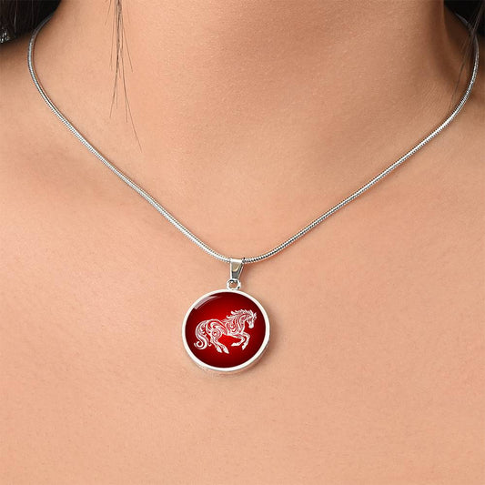 Horse Pendant Necklace