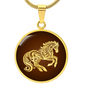 Horse Pendant Necklace