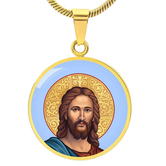 Icon of Christ Pendant Necklace