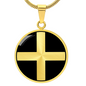 Welsh St David Flag Necklace