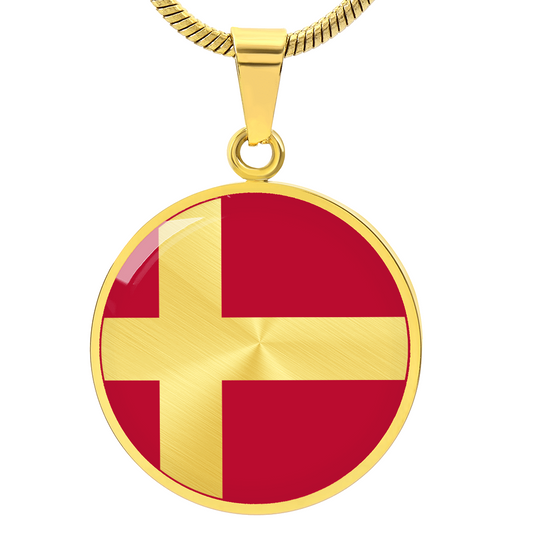 Finland Swede Flag Necklace