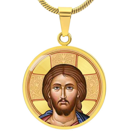 Icon of Christ Pendant Necklace