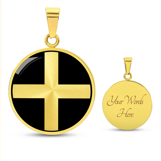 Welsh St David Flag Necklace