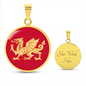 Welsh Dragon Necklace