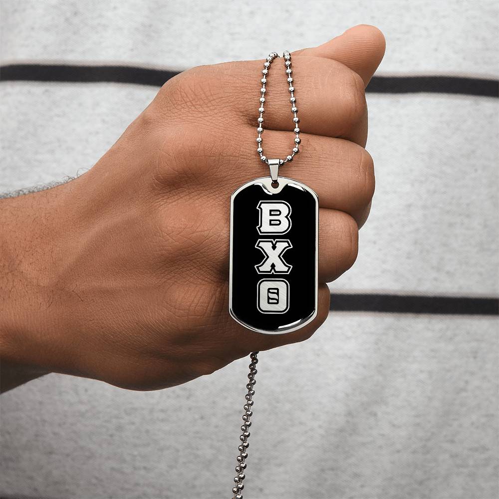 ΒΧΘ - Beta Chi Theta - Dog Tag B