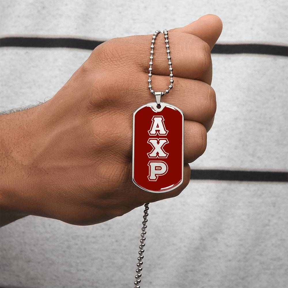 ΑΧΡ - Alpha Chi Rho - Dog Tag B