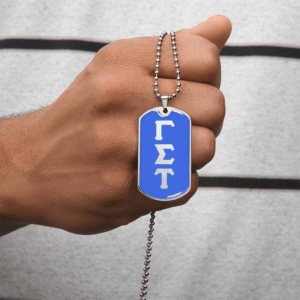 ΓΣΤ - Delphic Fraternity - Dog Tag B
