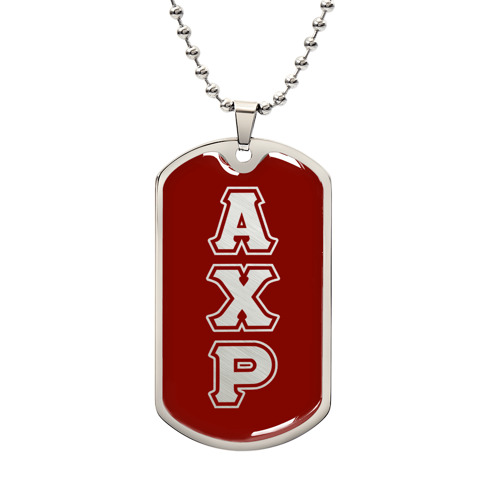 ΑΧΡ - Alpha Chi Rho - Dog Tag B