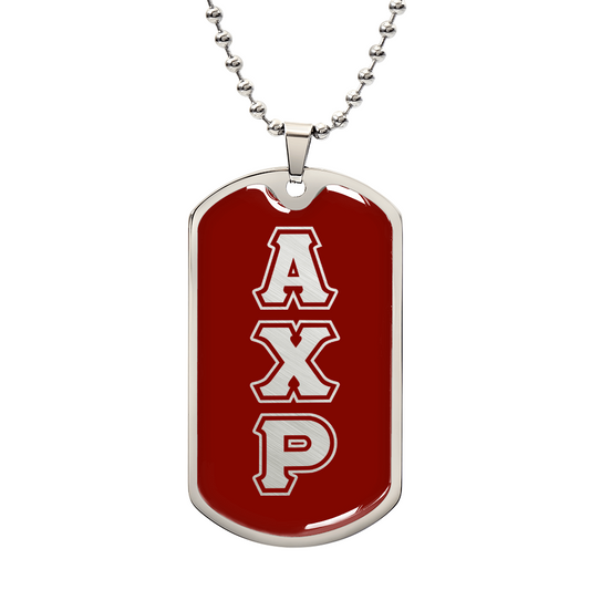 ΑΧΡ - Alpha Chi Rho - Dog Tag B