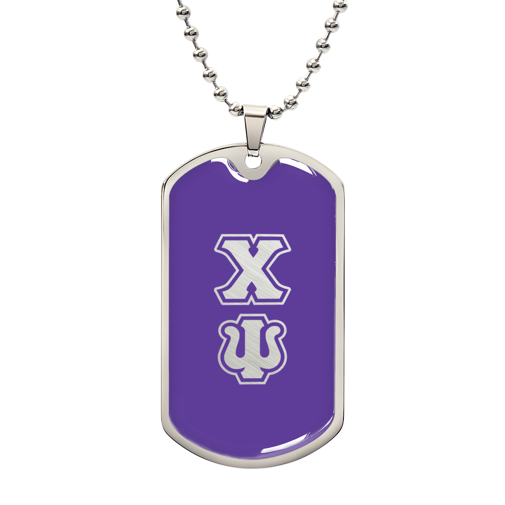 ΧΨ - Chi Psi - Dog Tag B
