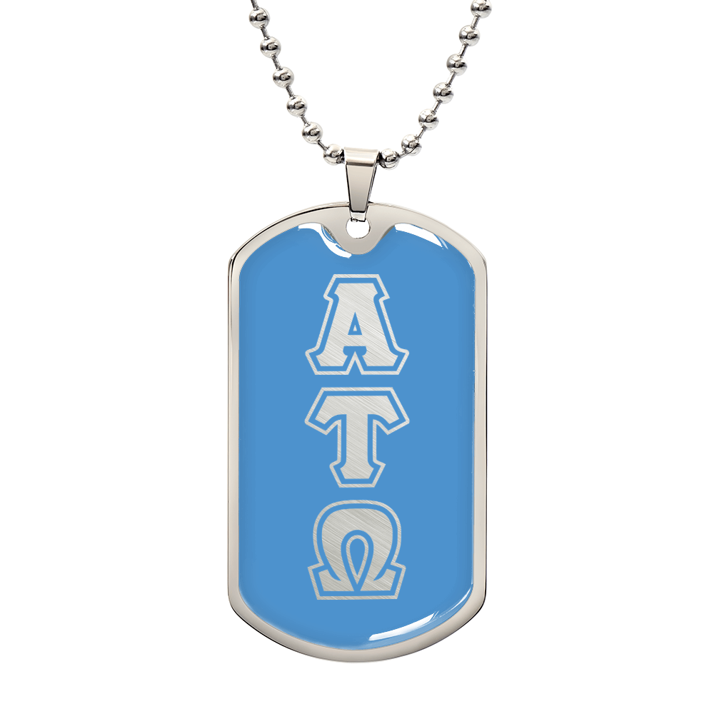 ΑΤΩ - Alpha Tau Omega - Dog Tag B