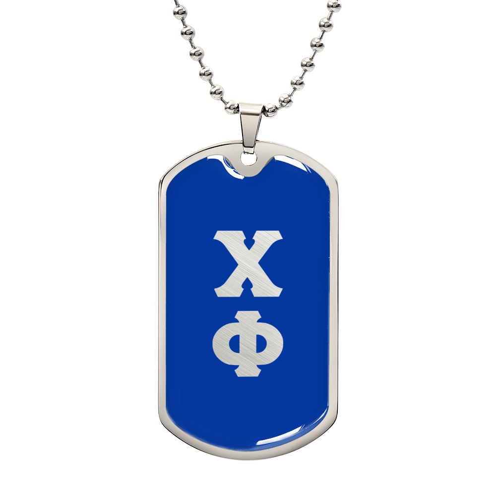 ΧΦ - Chi Phi - Dog Tag R