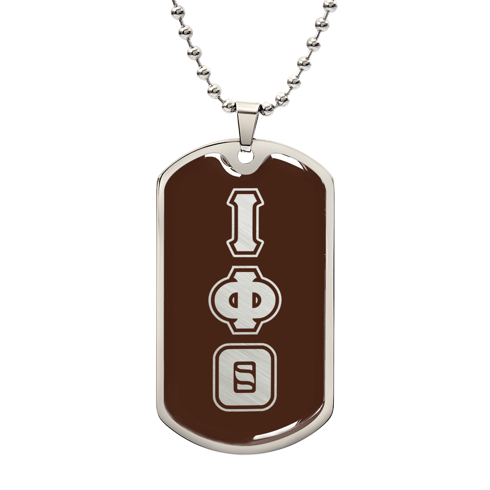 ΙΦΘ - Iota Phi Theta - Dog Tag B
