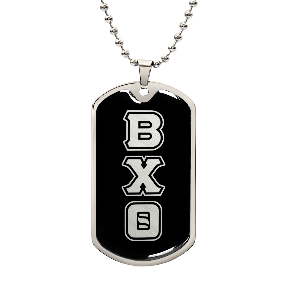 ΒΧΘ - Beta Chi Theta - Dog Tag B