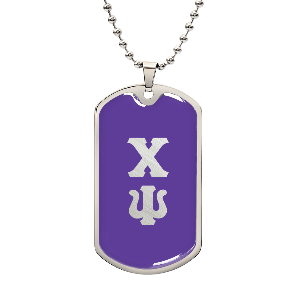 ΧΨ - Chi Psi - Dog Tag