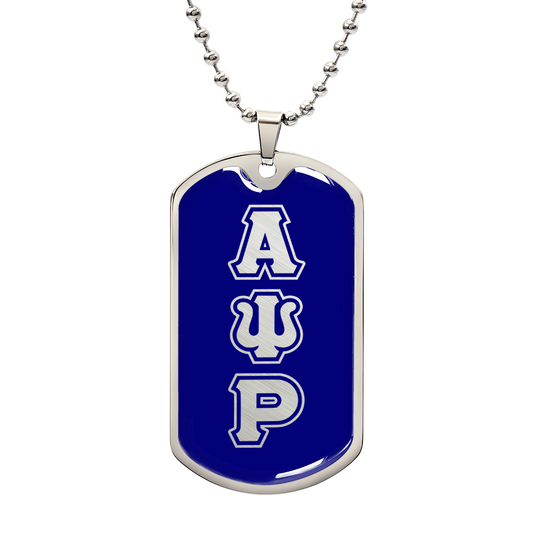ΑΨΡ - Alpha Psi Rho - Dog Tag B