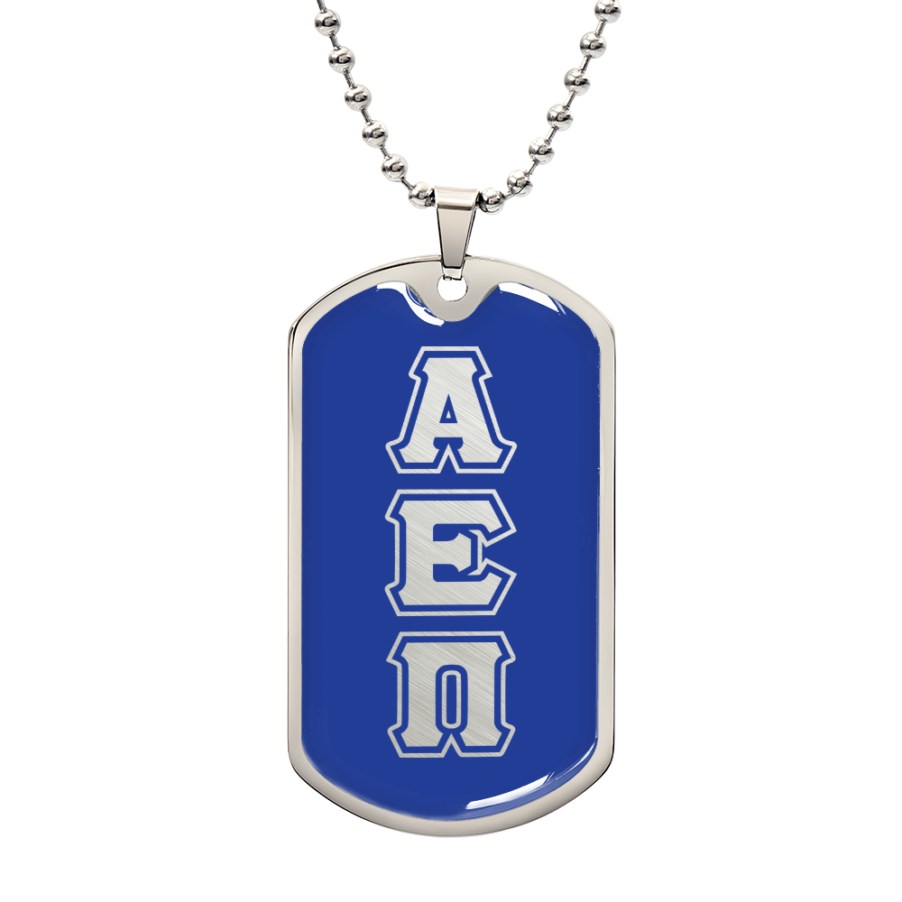 ΑΕΠ - Alpha Eta Pi - Dog Tag B