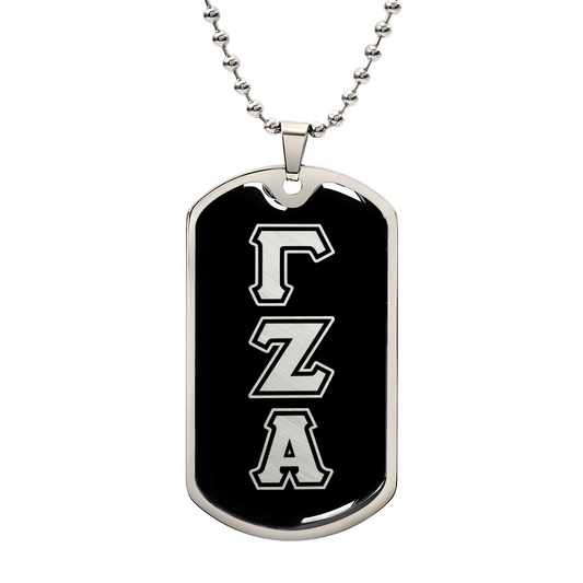 ΓΖΑ - Gamma Zeta Alpha - Dog Tag B
