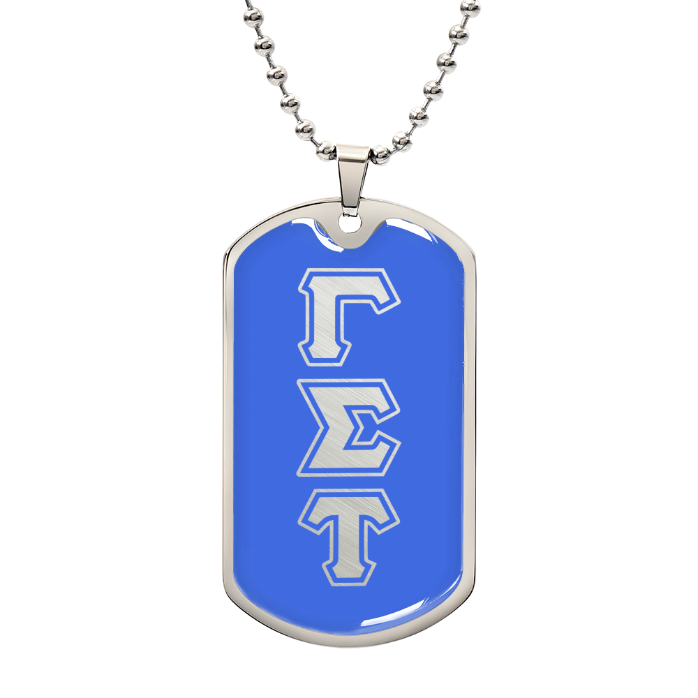 ΓΣΤ - Delphic Fraternity - Dog Tag B B