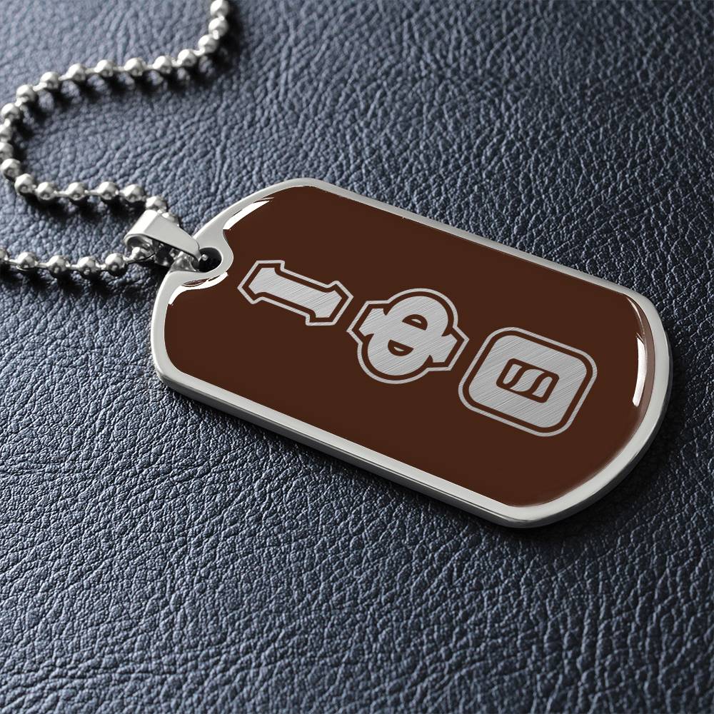 ΙΦΘ - Iota Phi Theta - Dog Tag B