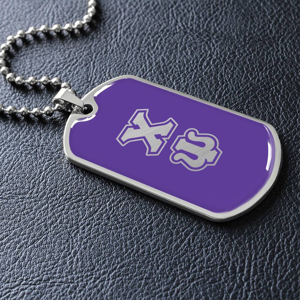 ΧΨ - Chi Psi - Dog Tag B