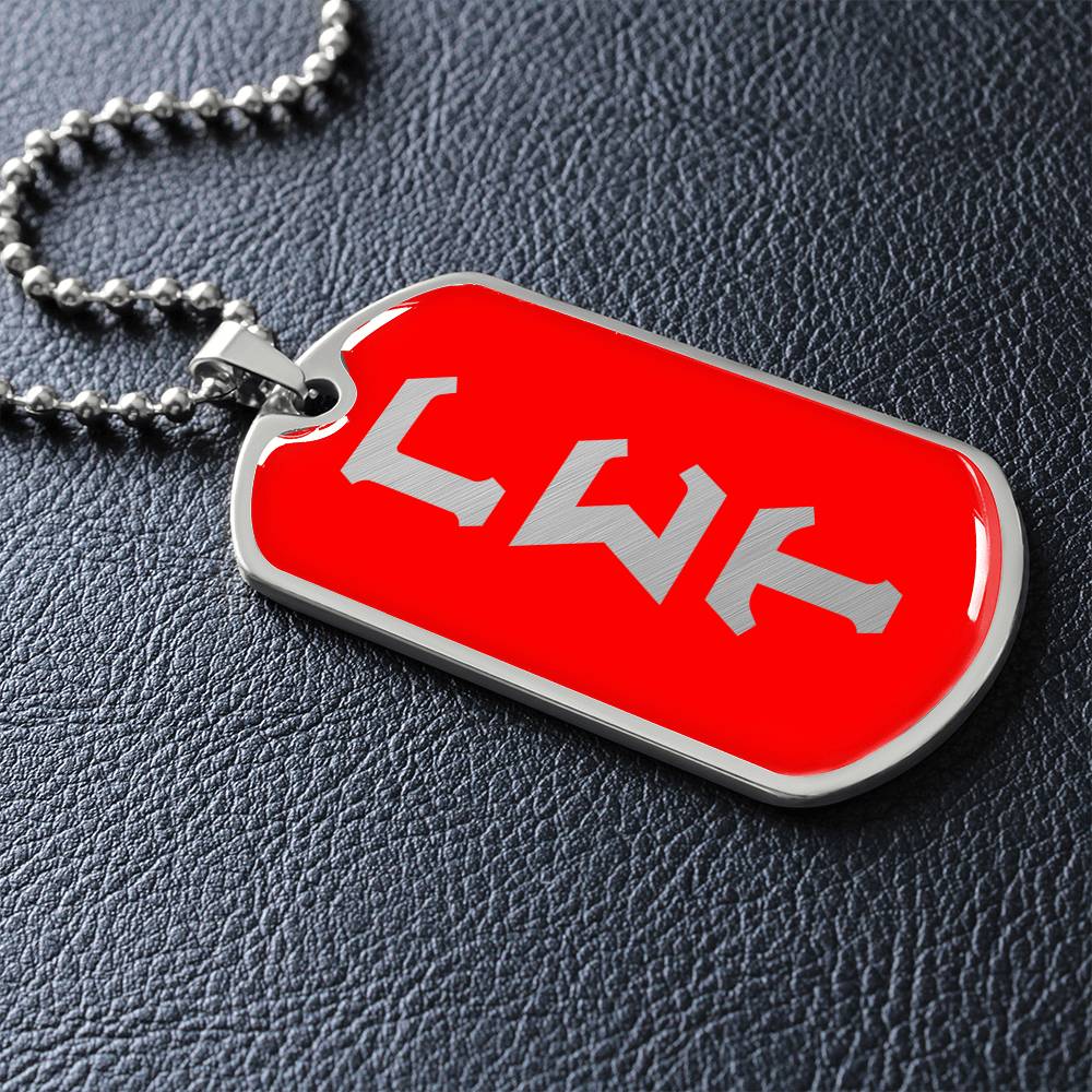ΓΣΤ - Delphic Fraternity - Dog Tag R
