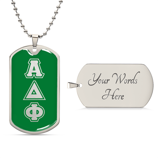 ΑΔΦ - Alpha Delta Phi - Dog Tag B
