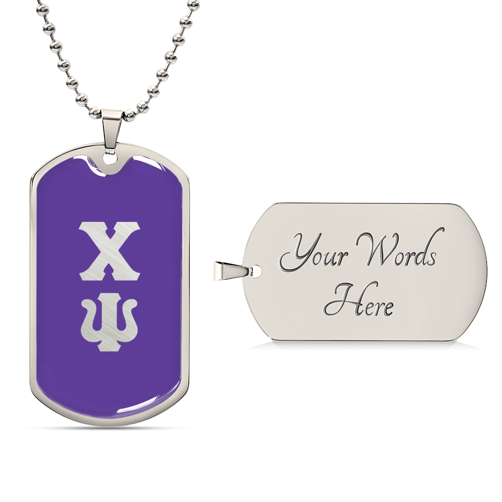 ΧΨ - Chi Psi - Dog Tag