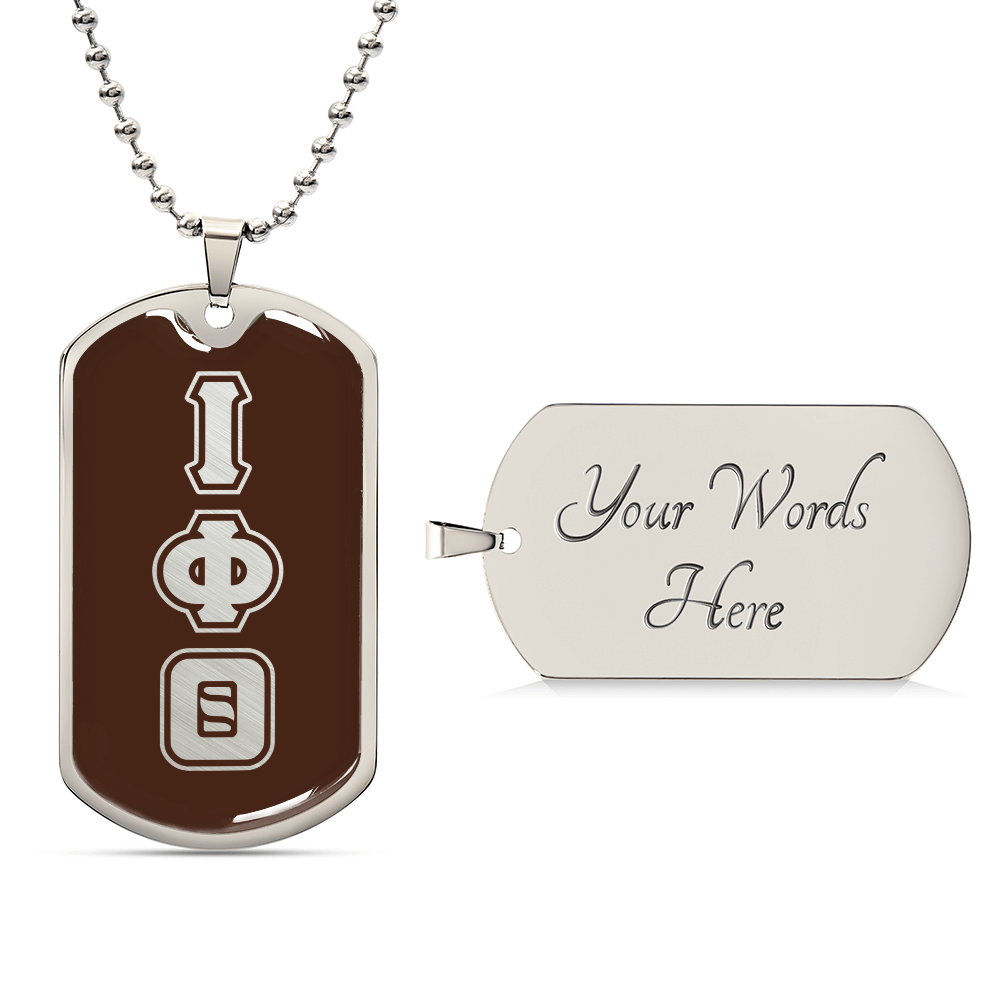 ΙΦΘ - Iota Phi Theta - Dog Tag B