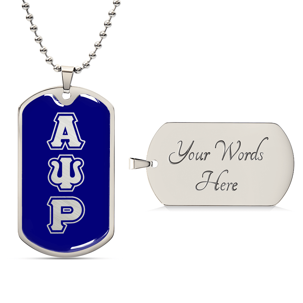 ΑΨΡ - Alpha Psi Rho - Dog Tag B