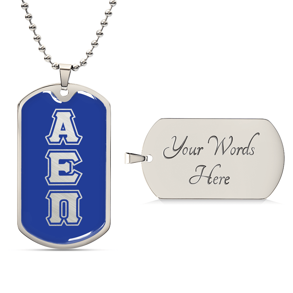 ΑΕΠ - Alpha Eta Pi - Dog Tag B