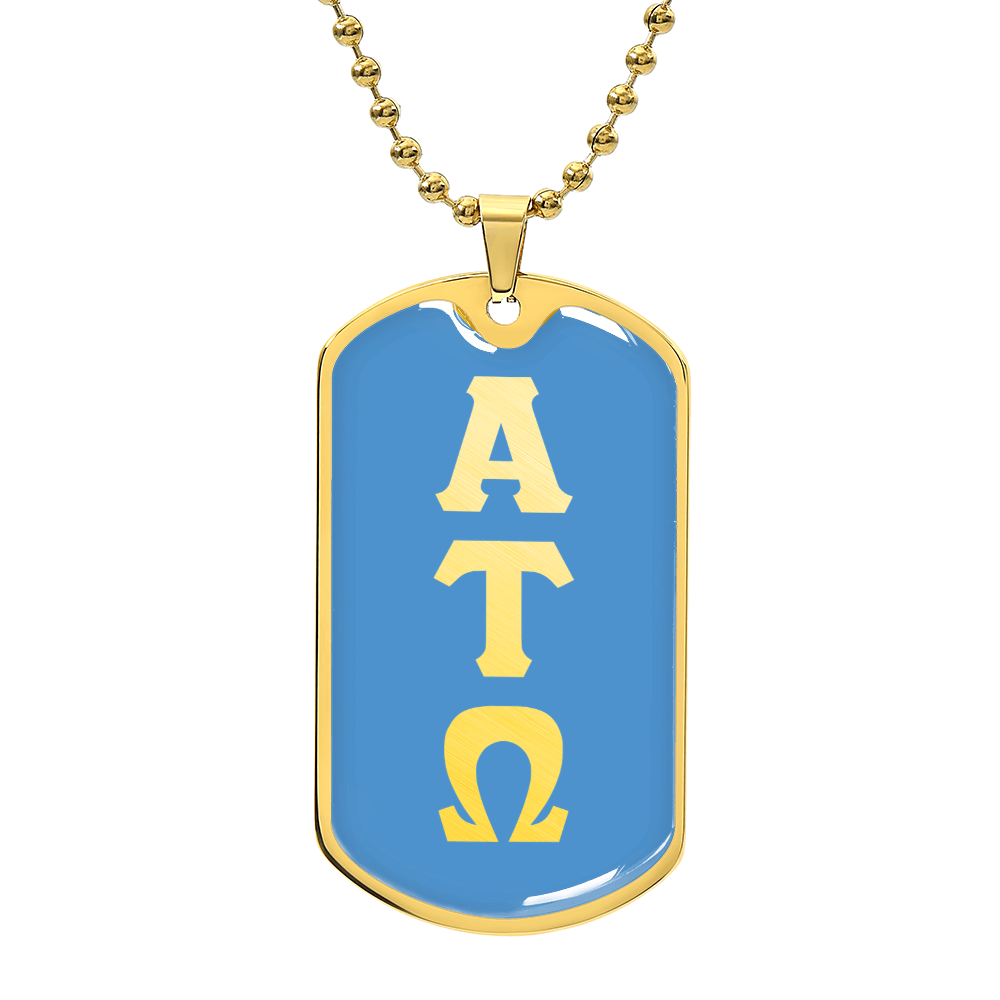 ΑΤΩ - Alpha Tau Omega - Dog Tag