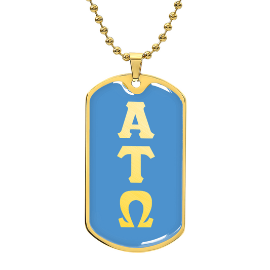 ΑΤΩ - Alpha Tau Omega - Dog Tag