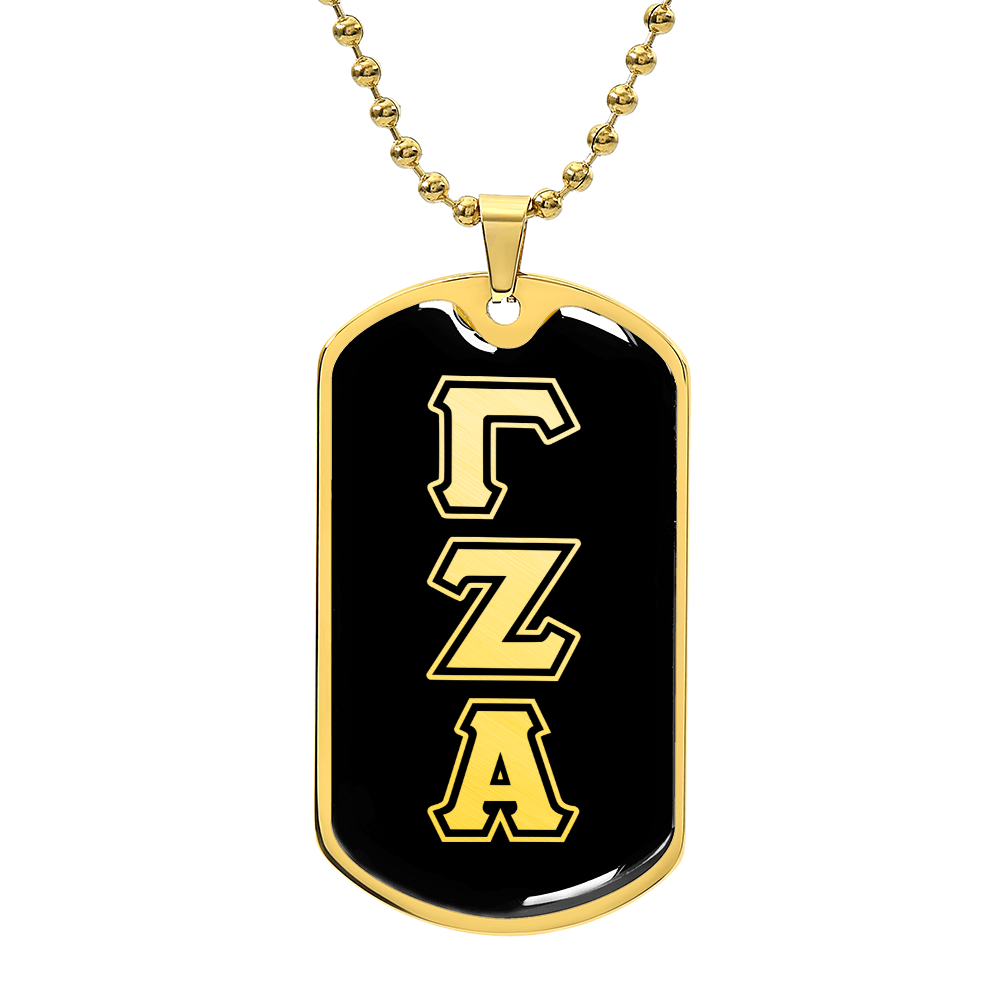 ΓΖΑ - Gamma Zeta Alpha - Dog Tag B