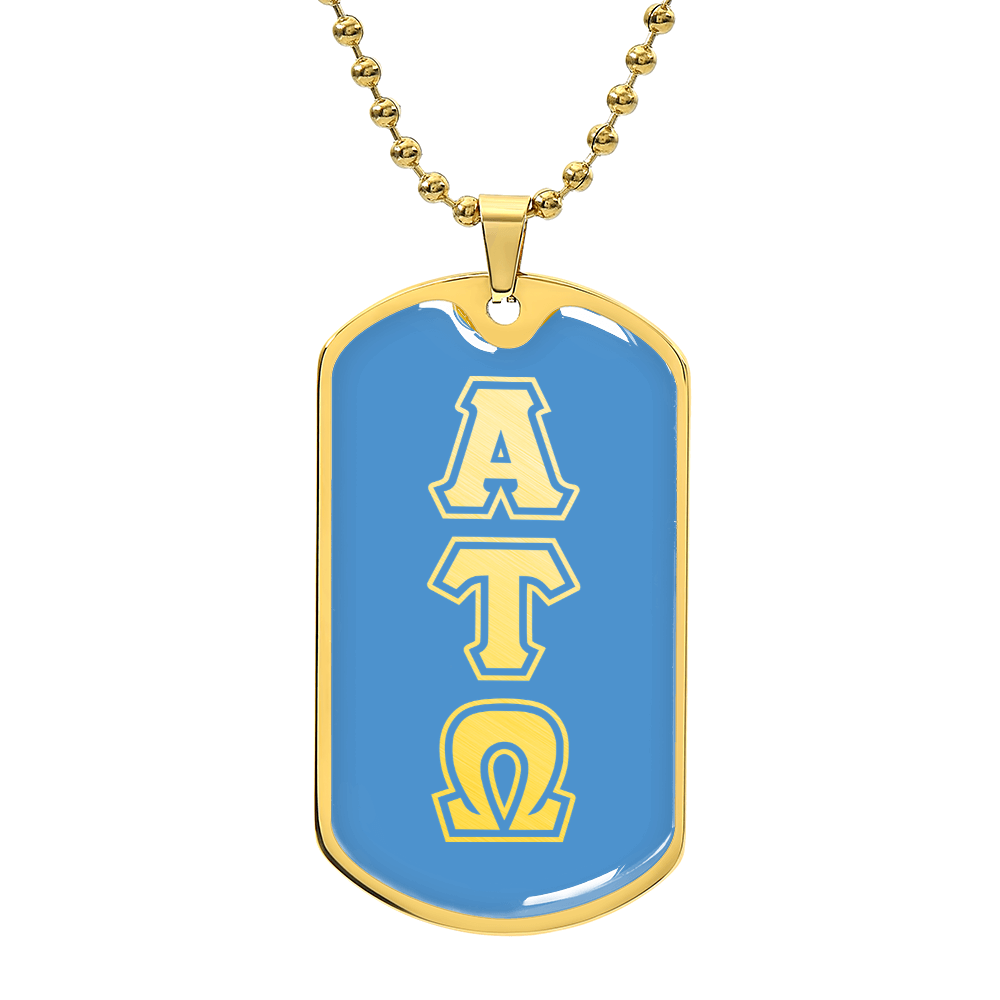ΑΤΩ - Alpha Tau Omega - Dog Tag B
