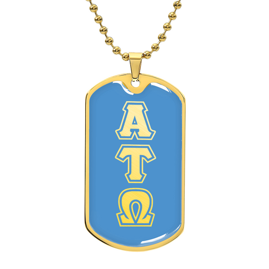 ΑΤΩ - Alpha Tau Omega - Dog Tag B