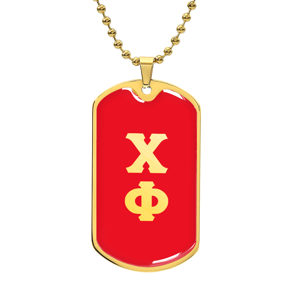 ΧΦ - Chi Phi - Dog Tag B
