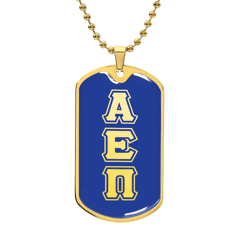 ΑΕΠ - Alpha Eta Pi - Dog Tag B