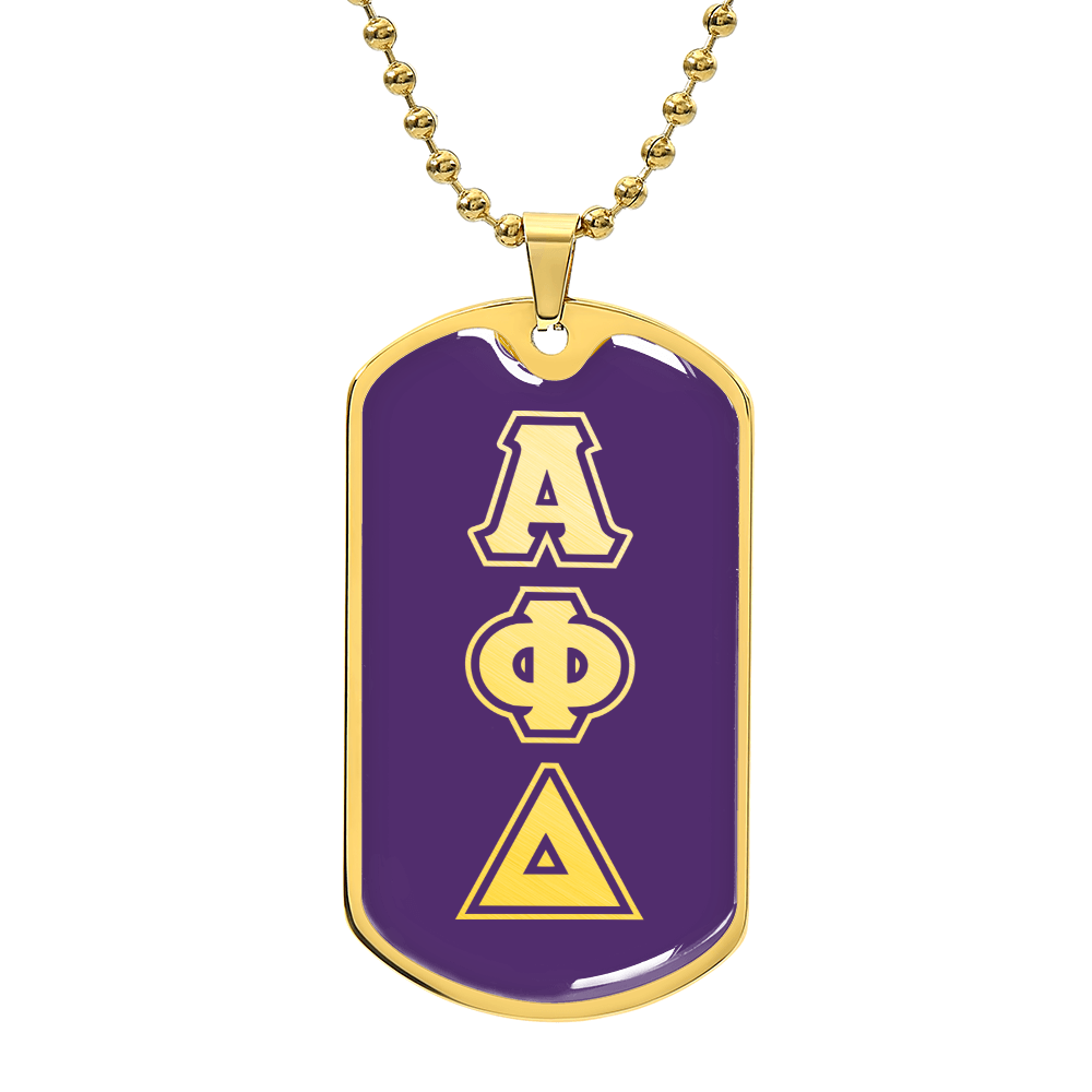 ΑΦΔ - Alpha Phi Delta - Dog Tag B