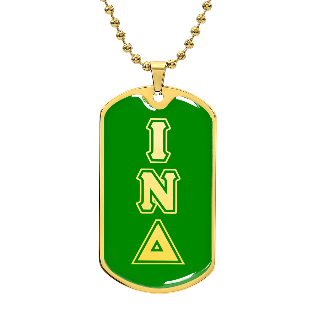 ΙΝΔ - Iota Nu Delta - Dog Tag B