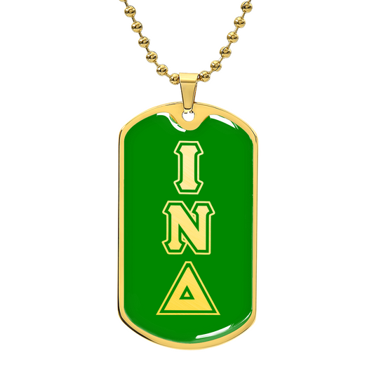 ΙΝΔ - Iota Nu Delta - Dog Tag B