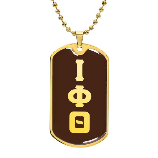 ΙΦΘ - Iota Phi Theta - Dog Tag