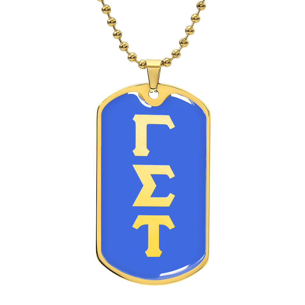 ΓΣΤ - Delphic Fraternity - Dog Tag B