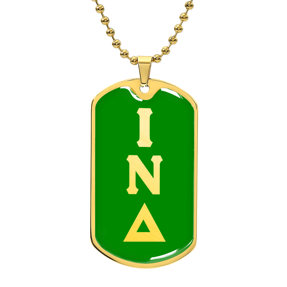 ΙΝΔ - Iota Nu Delta - Dog Tag