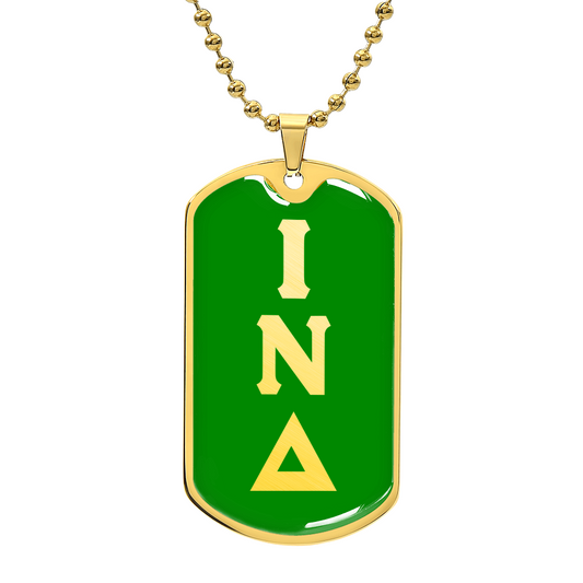 ΙΝΔ - Iota Nu Delta - Dog Tag